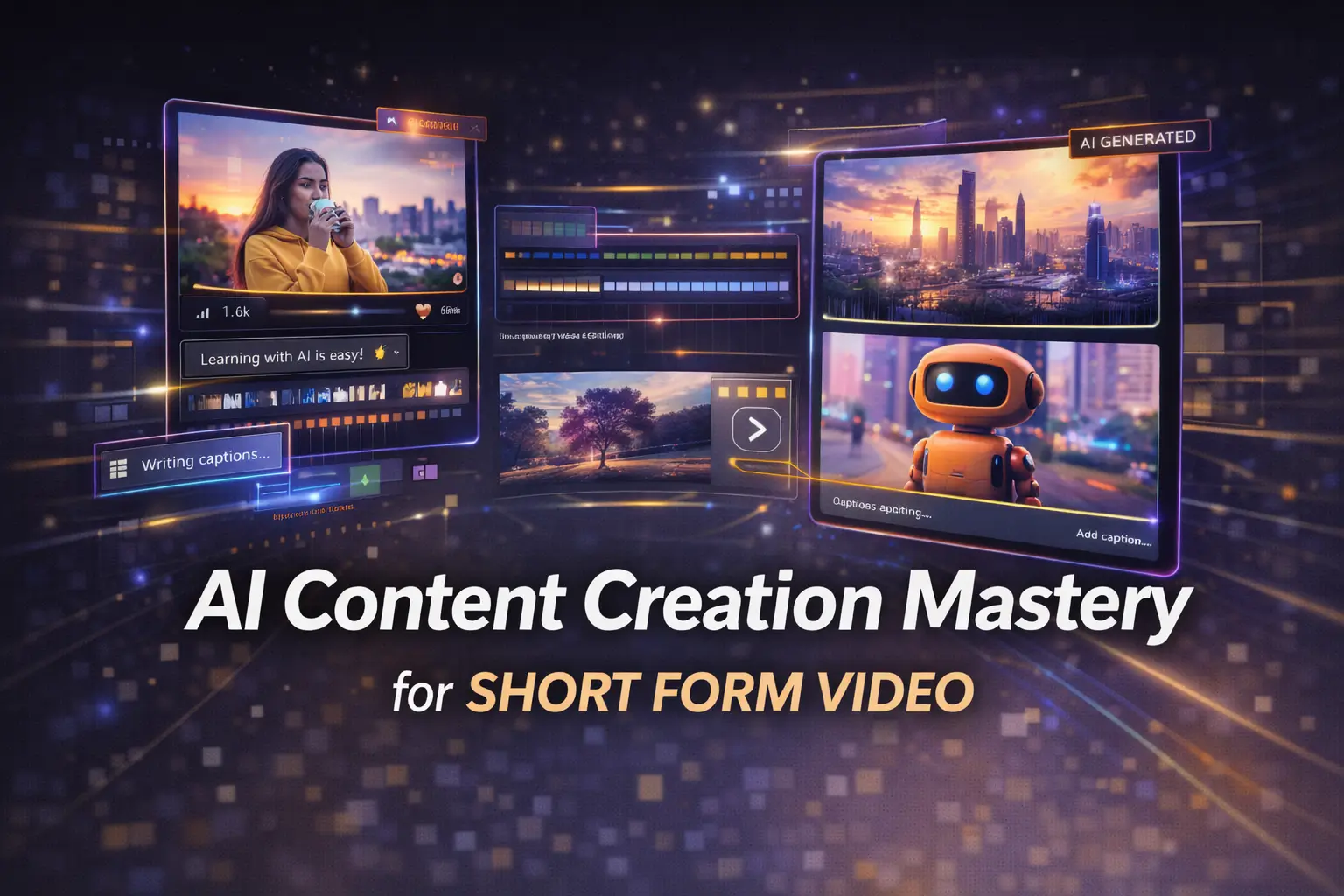 AI Content Creation Mastery for Short-Form Video